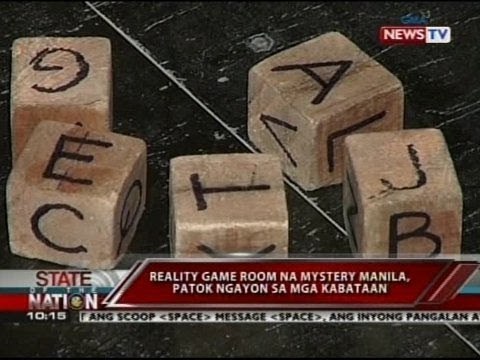 Reality game room na Mystery Manila, patok ngayon sa mga kabataan