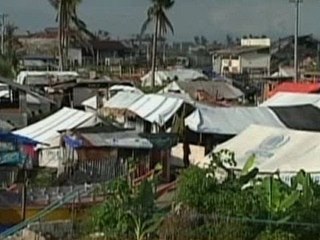 Astrodome na nagsisilbing evacuation center, nasunog