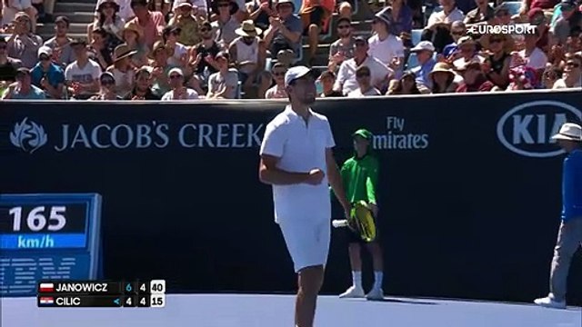 Avustralya Açık 2017: Jerzy Janowicz - Marin Cilic (Özet)