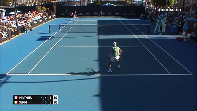 Avustralya Açık 2017: Paul-Henri Mathieu - Andreas Seppi (Özet)