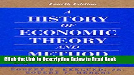 [PDF] History of Economic Theory and Method (McGraw-Hill International Editions Series) Full Online