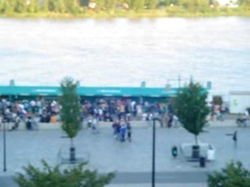 Stand de bière à Bordeaux, coupe du monde de rugby 2007