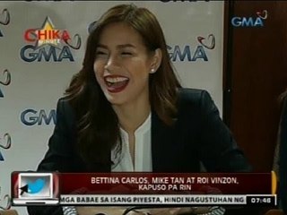 24 Oras:  Bettina Carlos, Mike Tan at Roi Vinzon, Kapuso pa rin