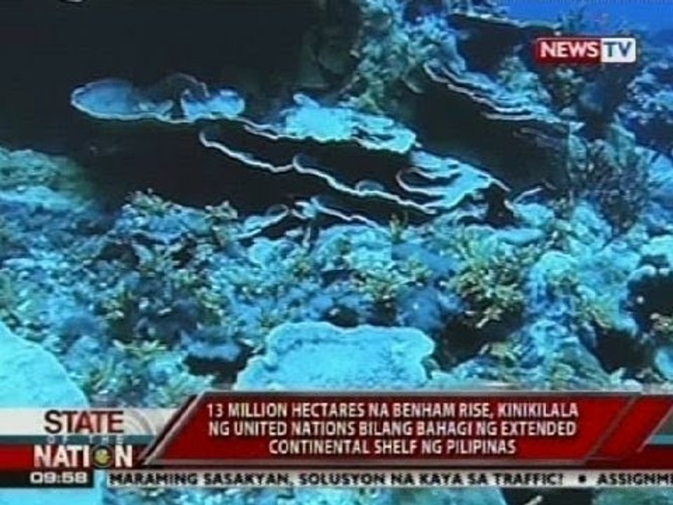 SONA: United Nations, kinilalang bahagi ng Pilipinas ang Benham Rise