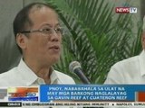 NTG: PNoy, nababahala sa ulat na may mga barkong naglalayag sa Gavin at Cuateron Reef