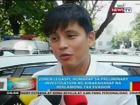 Zoren Legaspi, humarap sa preliminary investigation ng kinakaharap na reklamong tax evasion