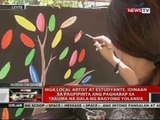 Local artist at estudyante, idinaan sa pagpipinta ang pagharap sa trauma na dala ng Bagyong Yolanda