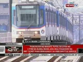 QRT: Pamunuan ng Makati, tutol sa utos ng LTFRB