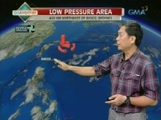 UH: LPA, binabantayan ng PAGASA sa may Basco, Batanes