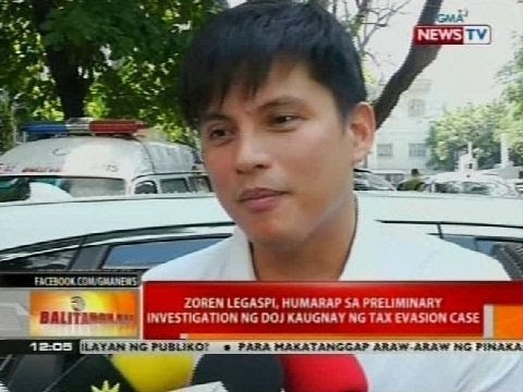Zoren Legaspi, humarap sa preliminary investigation ng DOJ kaugnay ng tax evasion case