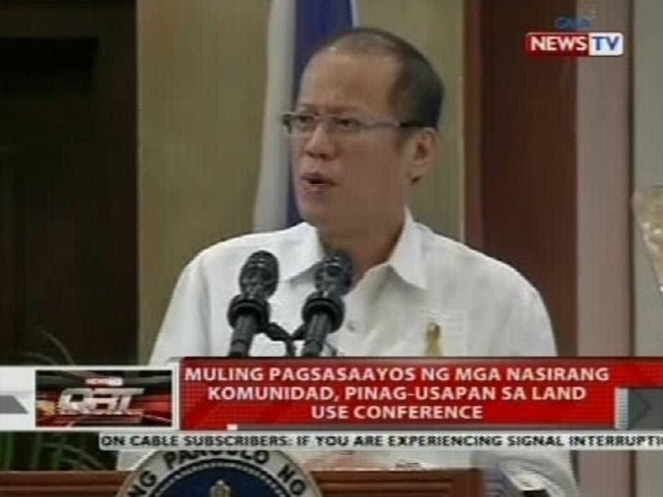 PNoy: Maituturing nang 'the new normal' ang mga malalakas na bagyo tulad ng Yolanda