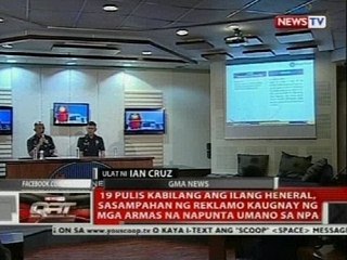 QRT: 19 pulis kabilang ang ilang heneral, sasampahan ng reklamo