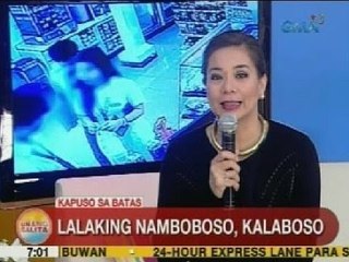 UB: Kapuso sa Batas: Lalaking namboboso, kalaboso