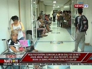 SONA: Outpatient hemodialysis center ng NKTI, pansamantalang isinara