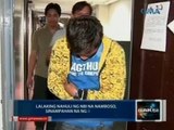 SAKSI: Lalaking nahuli ng NBI na namboboso, sinampahan na ng reklamo