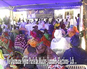 Me Ousmane Ngom Parle de Macky - Jammeh - Elections - Libéral Ca Kanam ..