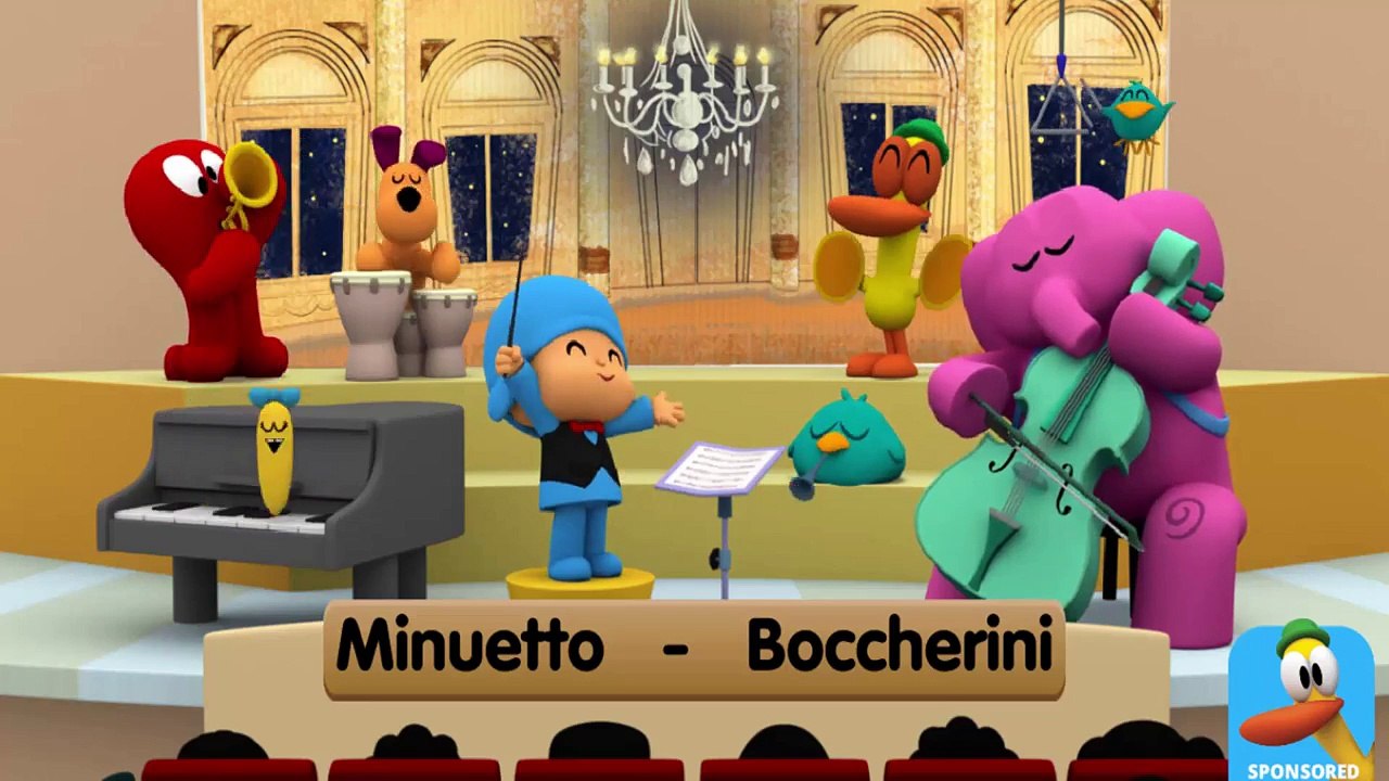 Learn Music With Pocoyo Classical Music - Fun Musical Gameplay For Kids