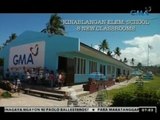 24 Oras: Kapuso school buildings para sa mga nasalanta ng bagyong Pablo, pinasinayaan