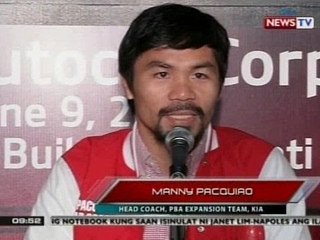 SONA: Manny Pacquiao, ipinakilala nang head coach ng PBA expansion team na Kia