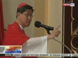 NTG: Cardinal Tagle, nagpahaging sa mga tiwali sa kanyang sermon