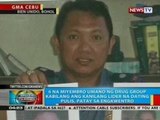 Dating pulis na lider umano ng isang drug group at 5 niyang kasamahan, patay sa shootout sa Bohol