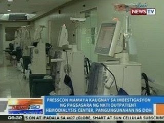 NTG: Out-patient hemodialysis center ng NKTI, magkakaroon ng partial operation