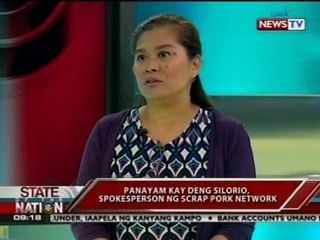 SONA: Panayam kay Deng Silorio, spokesperson ng Scrap Pork Network