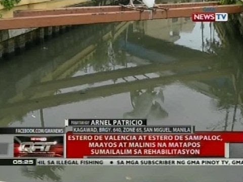 Estero de Valencia at Estero de Sampaloc, maayos at malinis na matapos sumailalim sa rehabilitasyon