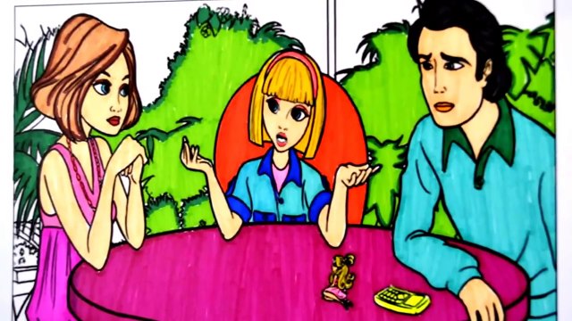 Disney Barbie Princess Coloring Book Coloring pages Fun Art for kids to learn kids Act