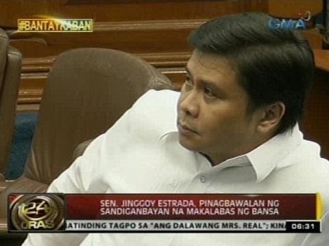 24 Oras: Sen. Jinggoy Estrada, pinagbawalan ng sandiganbayan na makalabas ng bansa
