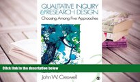 PDF Qualitative Inquiry and Research Design: Choosing Among Five Approaches Pre Order