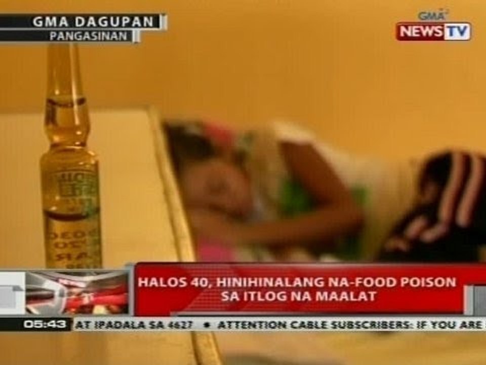 QRT: Halos 40, hinihinalang na-food poison sa itlog na maalat