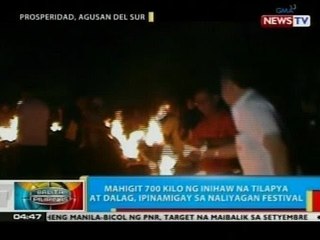 BP: Mahigit 700 kilo ng inihaw na tilapya at dalag, ipinamigay sa Naliyagan Festival