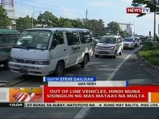 BT: Kaibahan ng colorum at out of line vehicles, tinalakay ng LTFRB
