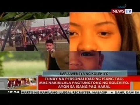 Tunay na personalidad ng isang tao, mas nakilala pagtungtong ng kolehiyo, ayon sa isang pag-aaral