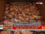 Caravan ng Dept. of Agriculture dala ang mas murang lokal na bawang, mag-iikot sa ilang pamilihan