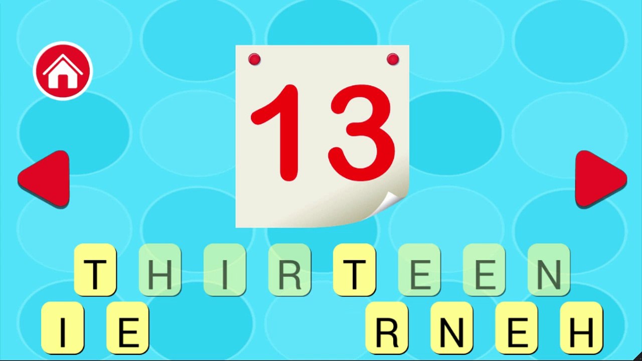 Numbers 1--20   Count and Learning Numbers Education Games for Kids Video Android   IOS