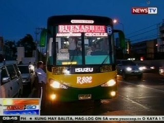 NTG: Kolorum na bus, hinarang at na-impound; operator ng bus, posibleng magmulta ng P1M