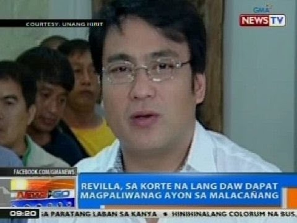 NTG: Revilla: Dapat linisin ni PNoy ang kanyang paligid, 'di lang ang mga kalaban niya