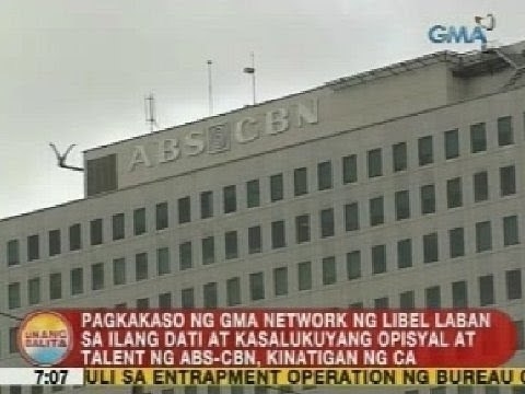UB: GMA libel case vs. ilang dati at kasalukuyang opisyal at talent ng ABS-CBN, kinatigan ng CA