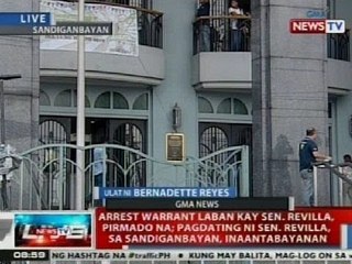 NTVL: Pagdating ni Sen. Bong Revilla sa Sandiganbayan, inaantabayanan