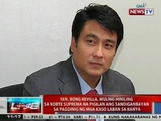 NTVL: Hiling ni Revilla na suspendihin ang paglilitis ng mga kaso niya, ibinasura