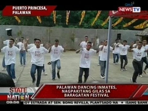 SONA: Palawan dancing inmates, nagpakitang gilas sa Baragatan Fest