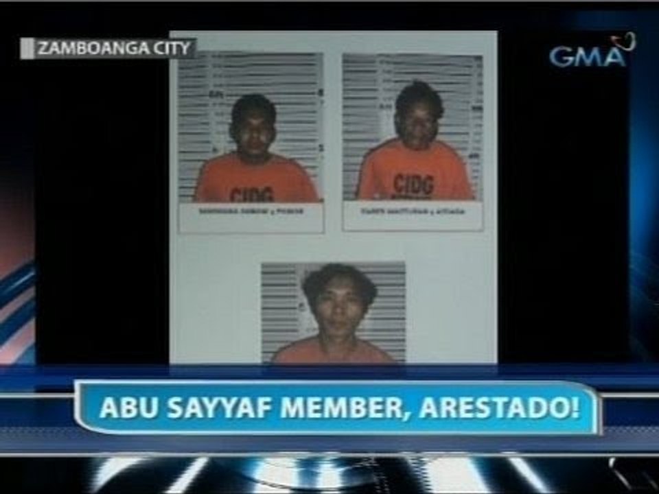 Saksi: Miyembro ng Abu Sayyaf, arestado