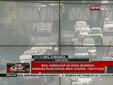 QRT: Bus, hinoldap sa EDSA-Buendia habang rush hour, mga suspek, tinutugis