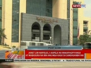 BT: Kaso vs. pamangkin at isa pang tauhan ni Napoles, ipinababasura