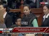 SONA: Napoles, susubok daw ulit maghain ng petition for bail