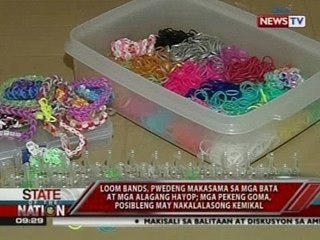 SONA: Loom bands, pwedeng makasama sa mga bata at mga alagang hayop