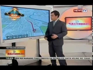 BT: Traffic update as of 12:24pm (June 23, 2014)