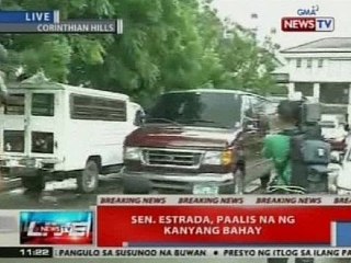 NTVL: Jinggoy, dadaan muna sa bahay ni Mayor Erap bago pumunta sa Camp Crame